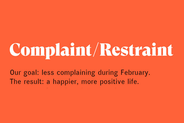 Complaint Restraint